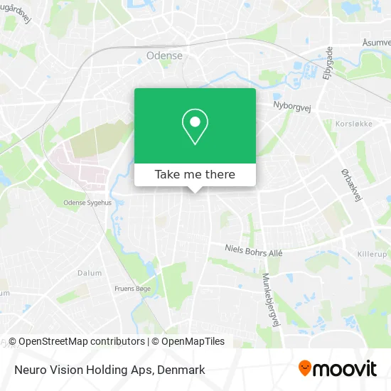 Neuro Vision Holding Aps map