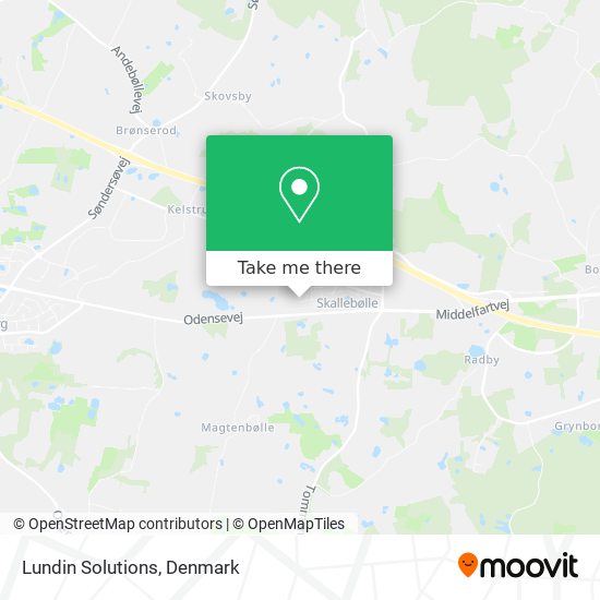 Lundin Solutions map