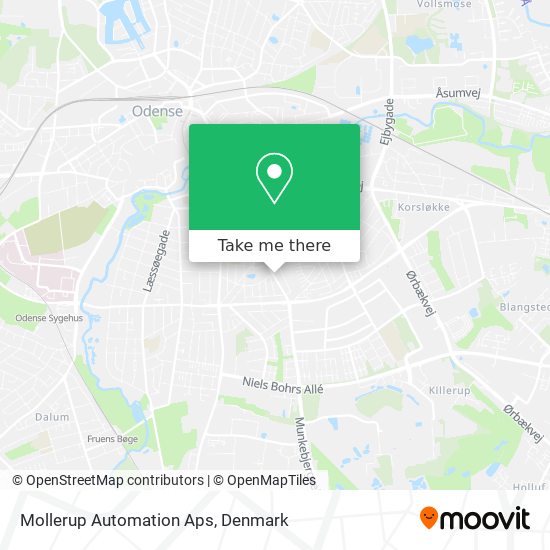 Mollerup Automation Aps map