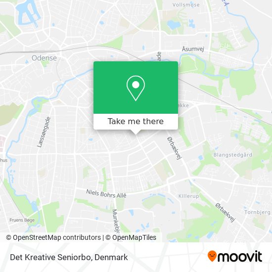 Det Kreative Seniorbo map