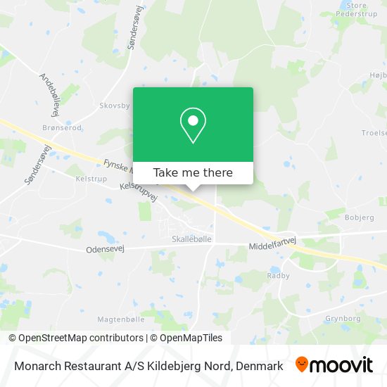 Monarch Restaurant A / S Kildebjerg Nord map