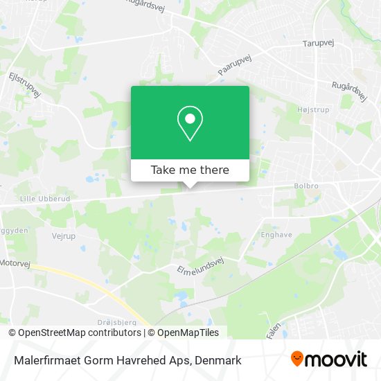 Malerfirmaet Gorm Havrehed Aps map