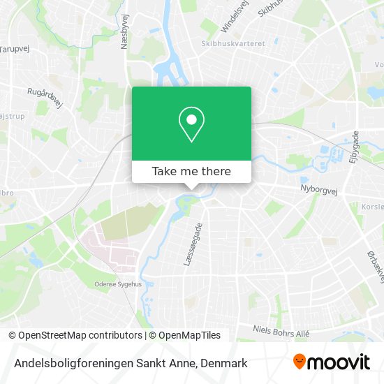 Andelsboligforeningen Sankt Anne map