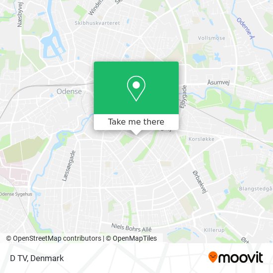 D TV map