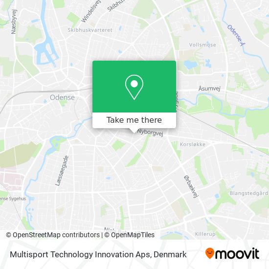 Multisport Technology Innovation Aps map