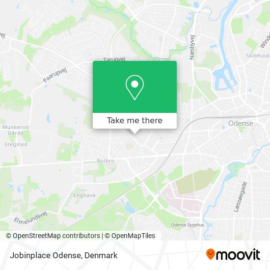 Jobinplace Odense map