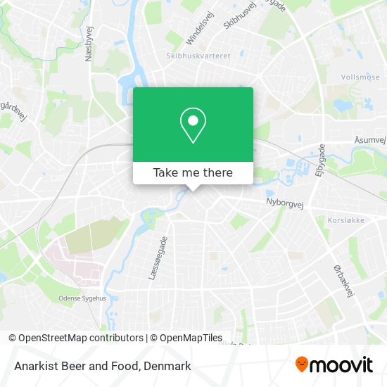 Anarkist Beer and Food map