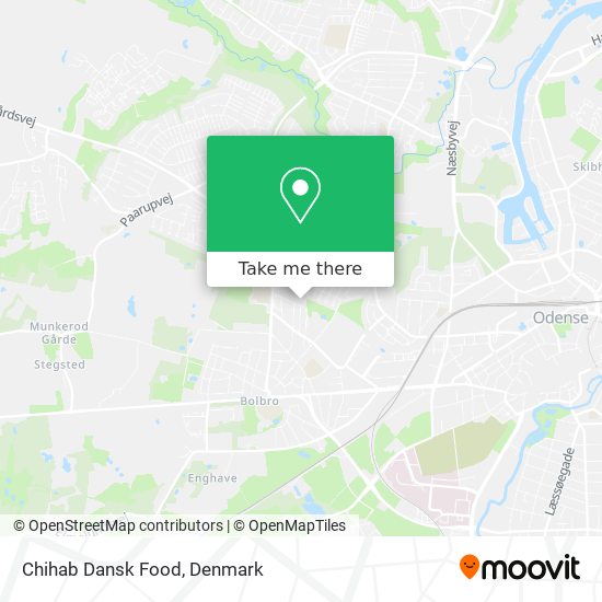 Chihab Dansk Food map