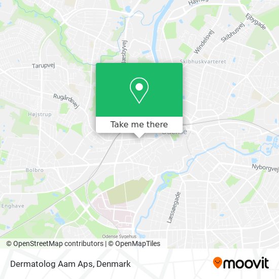Dermatolog Aam Aps map