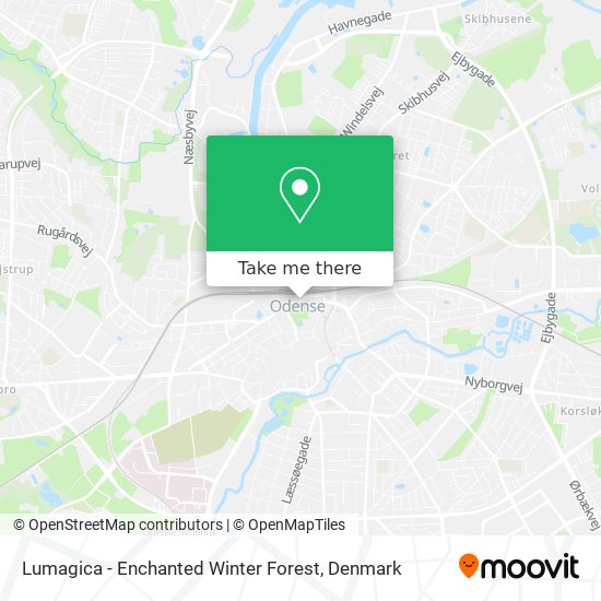 Lumagica - Enchanted Winter Forest map