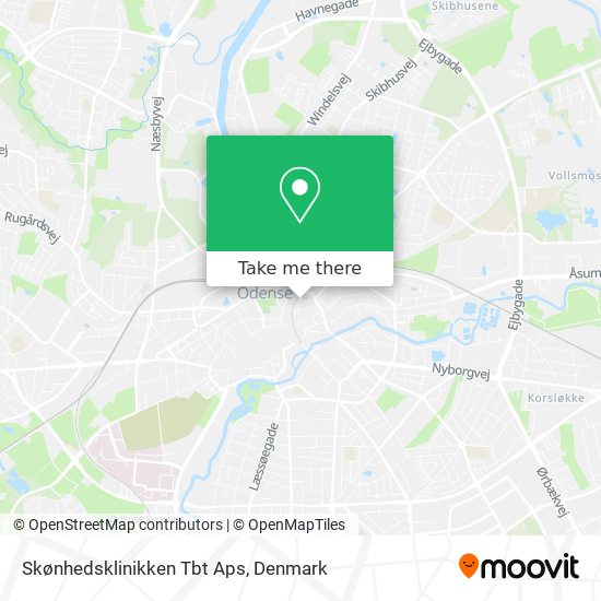 Skønhedsklinikken Tbt Aps map
