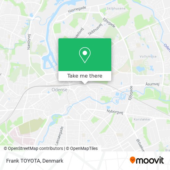 Frank TOYOTA map