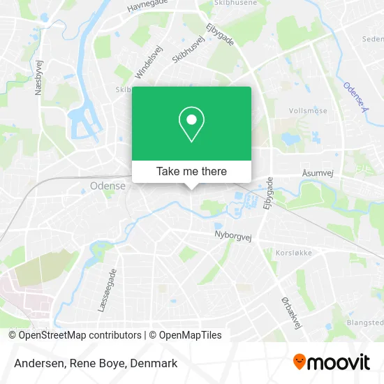 Andersen, Rene Boye map