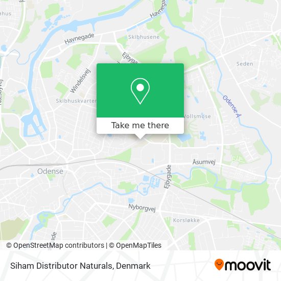 Siham Distributor Naturals map