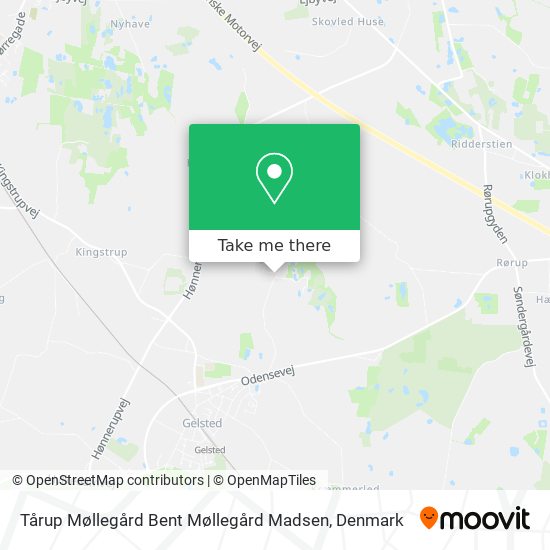 Tårup Møllegård Bent Møllegård Madsen map