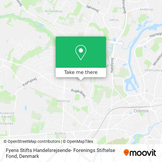 Fyens Stifts Handelsrejsende- Forenings Stiftelse Fond map