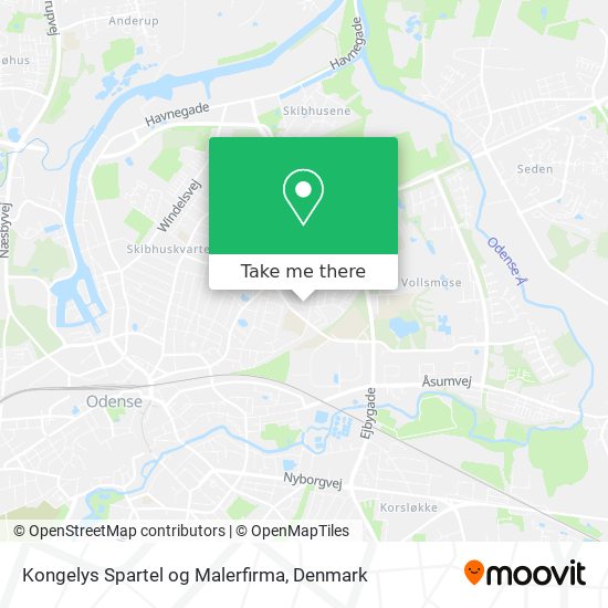 Kongelys Spartel og Malerfirma map