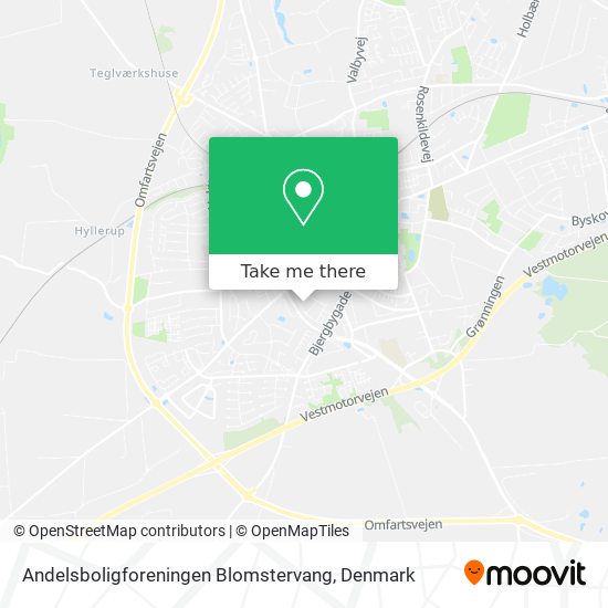 Andelsboligforeningen Blomstervang map