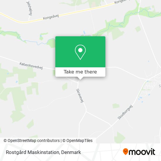 Rostgård Maskinstation map