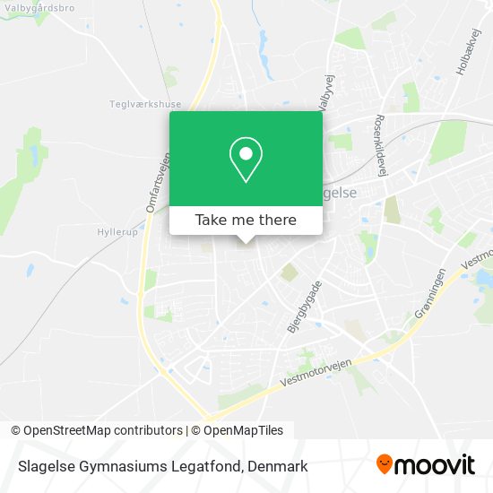 Slagelse Gymnasiums Legatfond map