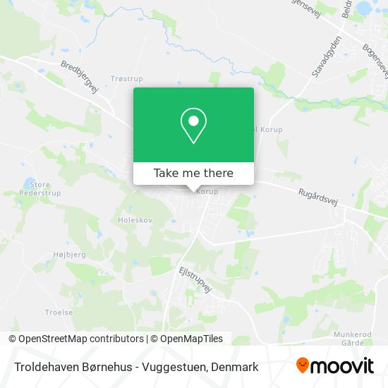 Troldehaven Børnehus - Vuggestuen map