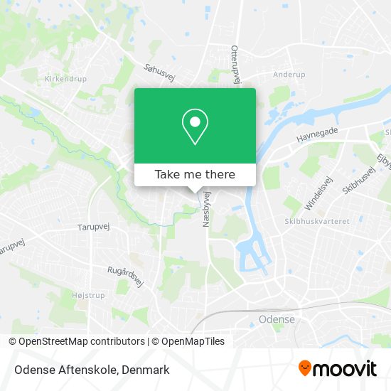 Odense Aftenskole map