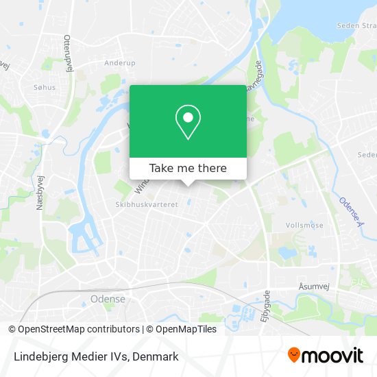 Lindebjerg Medier IVs map