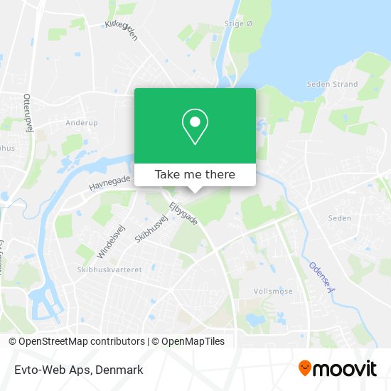 Evto-Web Aps map