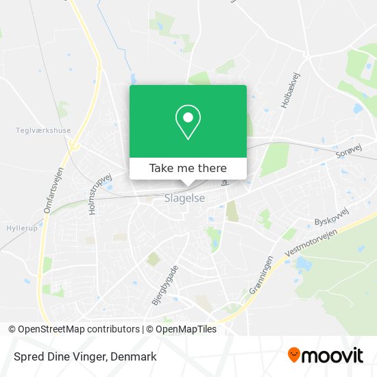 Spred Dine Vinger map