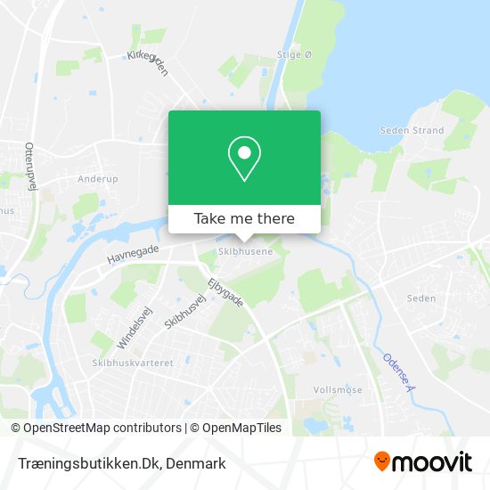 Træningsbutikken.Dk map