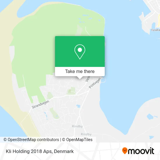 Kli Holding 2018 Aps map