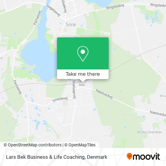 Lars Bek Business & Life Coaching map