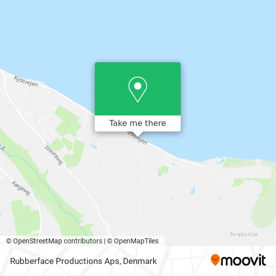 Rubberface Productions Aps map