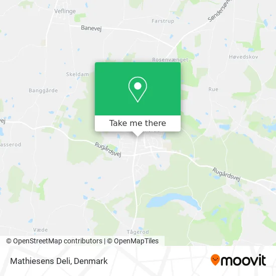 Mathiesens Deli map