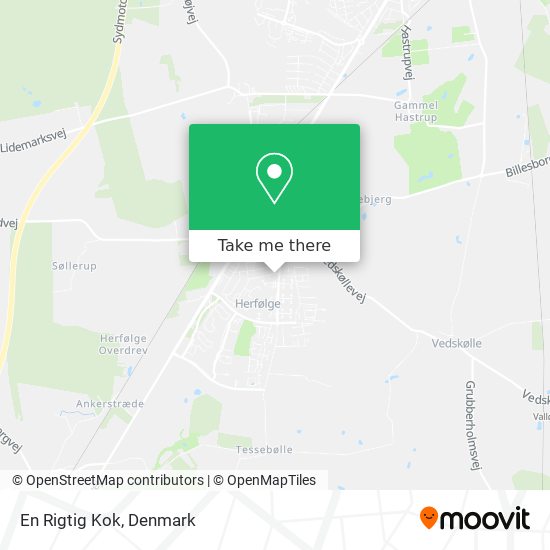 En Rigtig Kok map