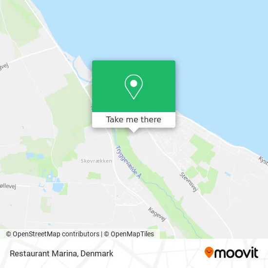 Restaurant Marina map