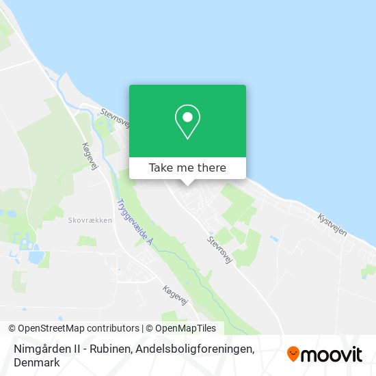 Nimgården II - Rubinen, Andelsboligforeningen map