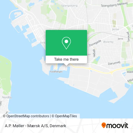 A.P. Møller - Mærsk A/S map