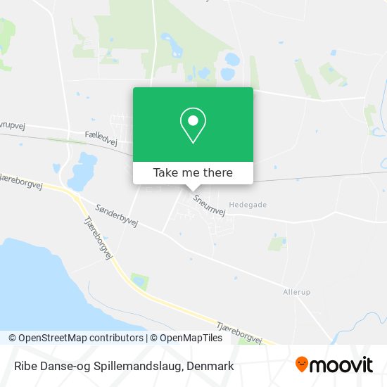 Ribe Danse-og Spillemandslaug map