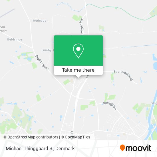Michael Thinggaard S. map