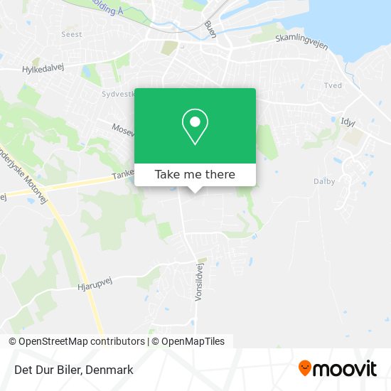 Det Dur Biler map