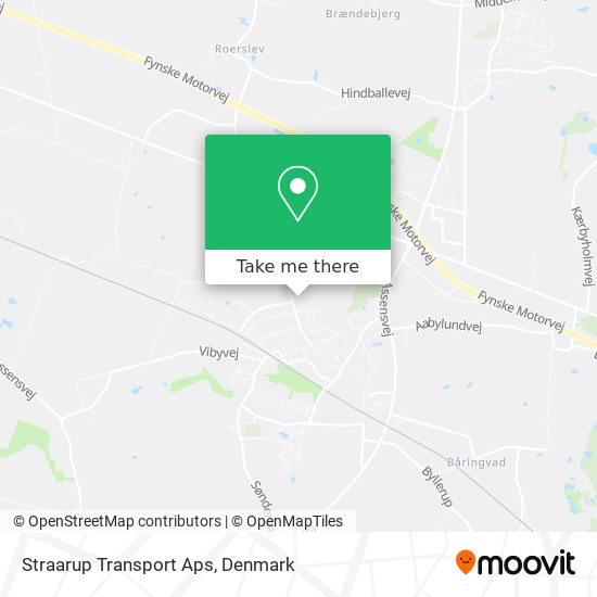Straarup Transport Aps map