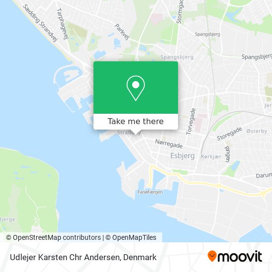 Udlejer Karsten Chr Andersen map