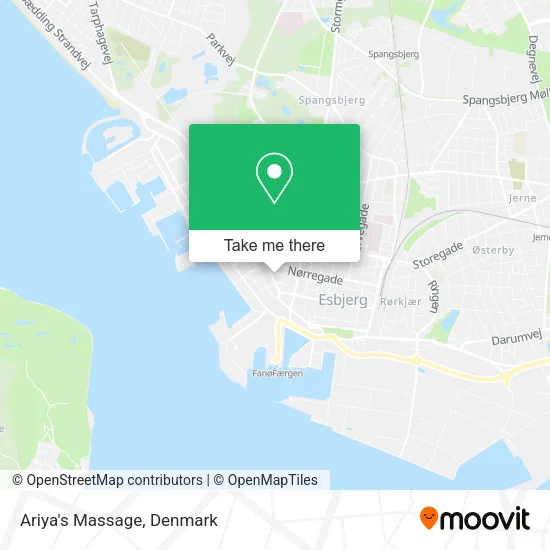 Ariya's Massage map