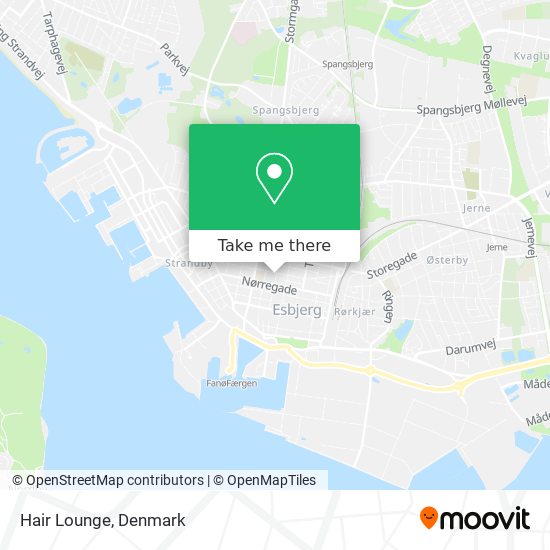 Hair Lounge map