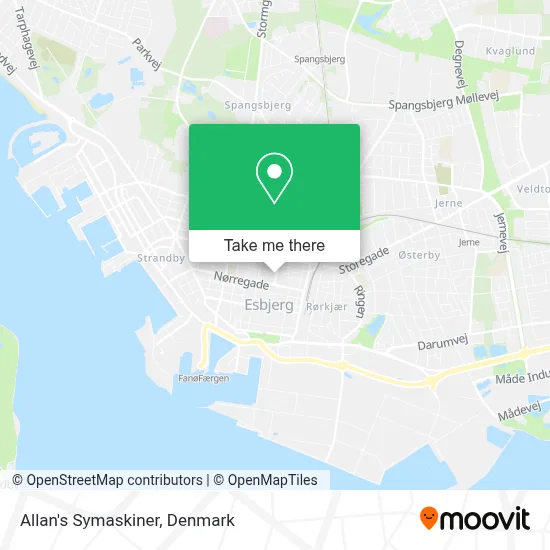 Allan's Symaskiner map