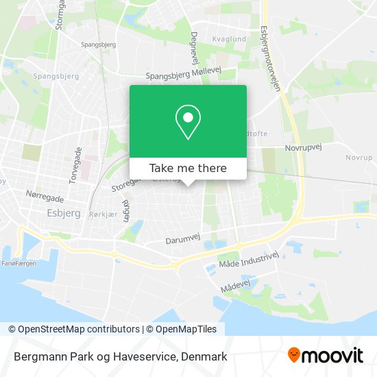 Bergmann Park og Haveservice map