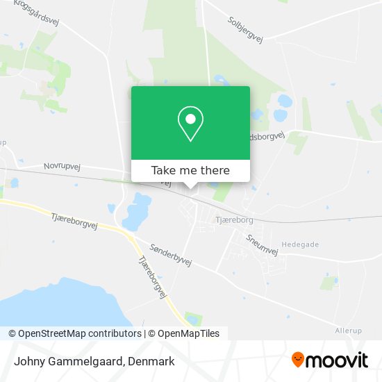 Johny Gammelgaard map