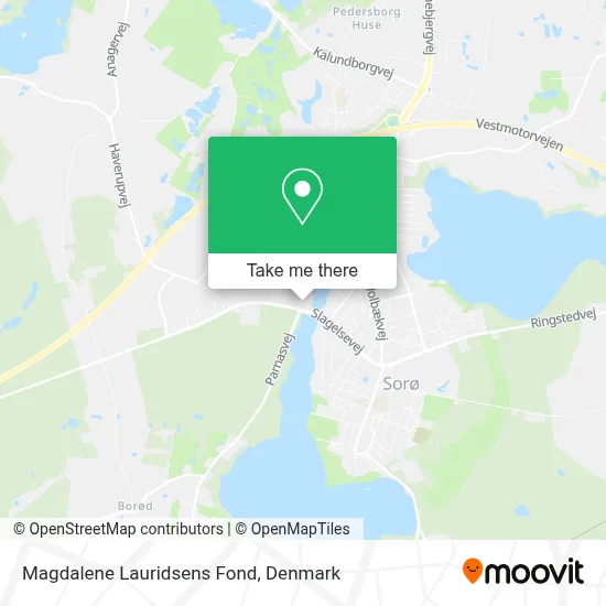 Magdalene Lauridsens Fond map