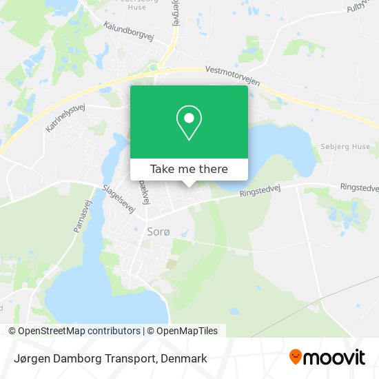 Jørgen Damborg Transport map